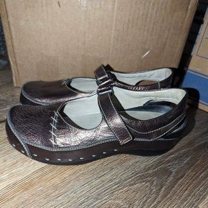 Wolky Leather Mary Jane Casual Shoes Size 42/11-11.5